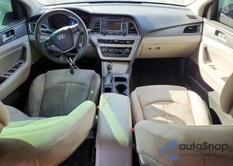 2015 Hyundai Sonata Se from USA, damaged, VIN 5NPE24AF2FH189739